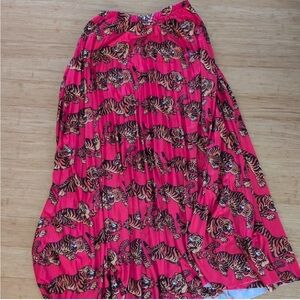 ✨ Nwt Don't Let Them Tame You Pleated Tiger Skirt Size 3XL